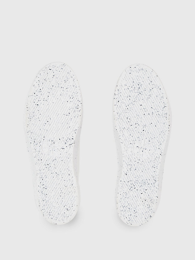triple white buty sportowe za kostkę na platformie dla kobiety - calvin klein jeans