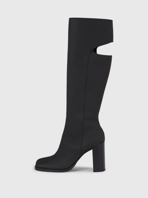 Leather Heeled Boots Calvin Klein® | YW0YW012530GT