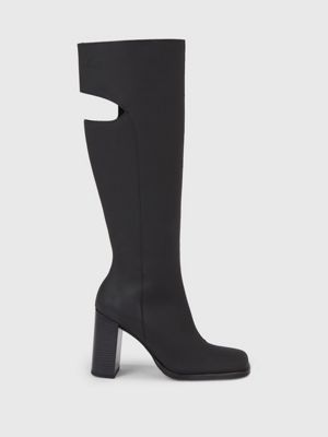 Calvin klein long deals boots