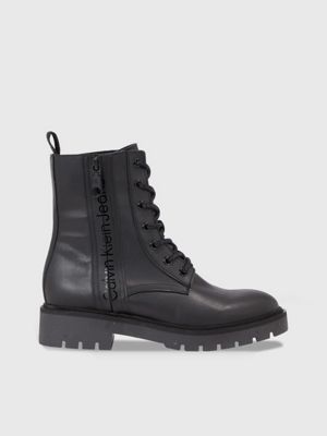 Faux Leather Boots Calvin Klein® | YW0YW012550GT