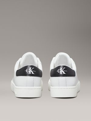 Calvin klein leren sneakers hotsell