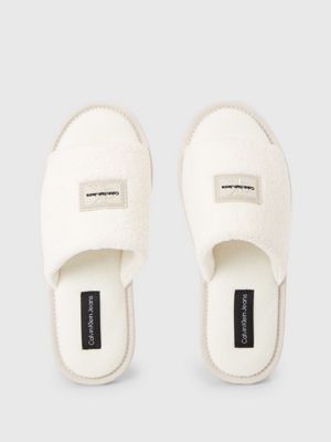 Faux Shearling Slippers Calvin Klein®