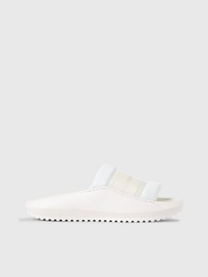 Calvin klein sliders hot sale womens white