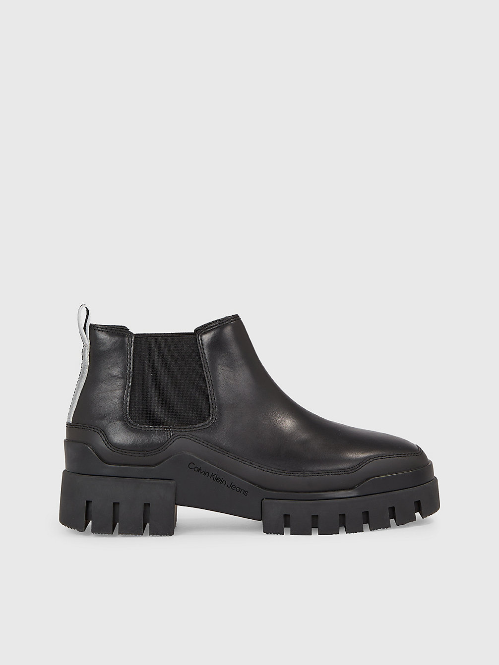 BLACK Chelsea-Boots Aus Leder undefined Damen Calvin Klein