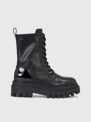 Chunky Leather Boots Calvin Klein® | YW0YW012850GT