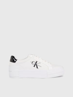 Calvin klein cheap sneakers womens white