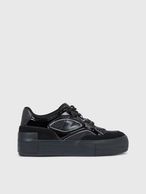 Women s Trainers Leather Platform More Calvin Klein