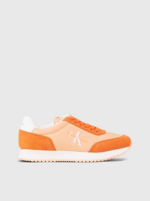 Orange calvin klein on sale sneakers