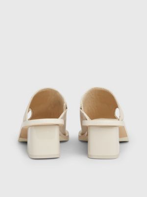 Ledersandalen mit Absatz Calvin Klein® | YW0YW01341ACF