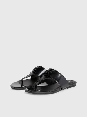 Calvin Klein Nero Poliuretano Women Sandal