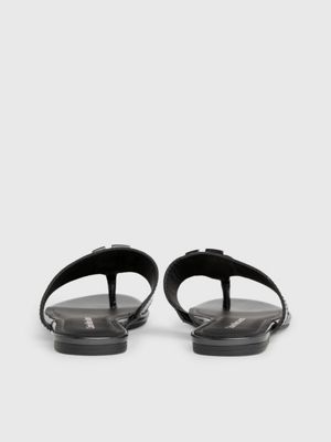 black patent sandals for women calvin klein jeans