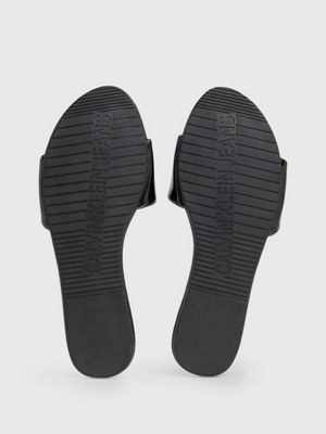 black patent sandals for women calvin klein jeans