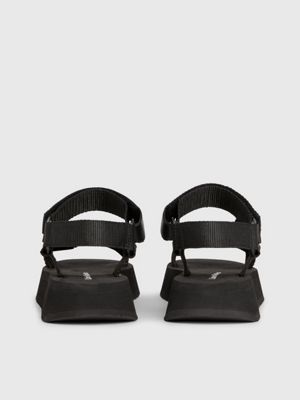 black webbing sandals for women calvin klein jeans