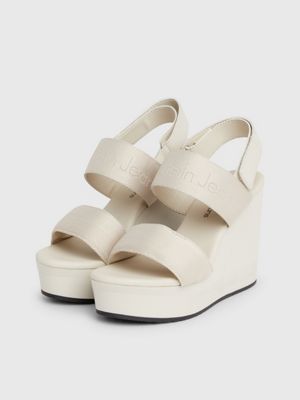 Keykey platform hot sale wedge sandal