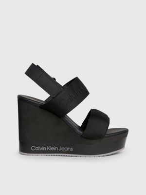 Calvin klein wedge clearance sandals