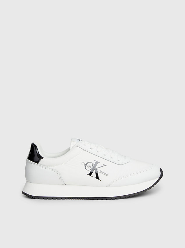 sneaker con logo white da donne calvin klein jeans