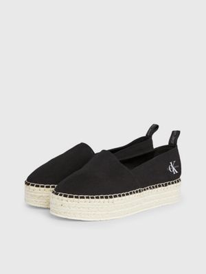 Lace up hot sale espadrille trainers