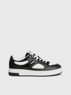 Calvin klein outlet trainers womens black