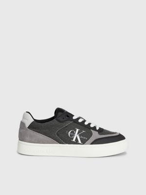 black canvas trainers for women calvin klein jeans