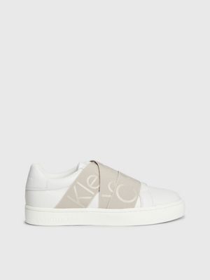 Calvin klein slip on trainers on sale