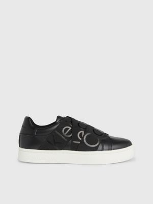 Calvin Klein Jeans CLASSIC CUPSOLE ELAST WEBBING - Slip-ons