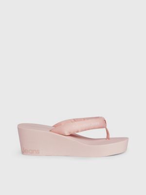 Calvin klein deals flip flops womens