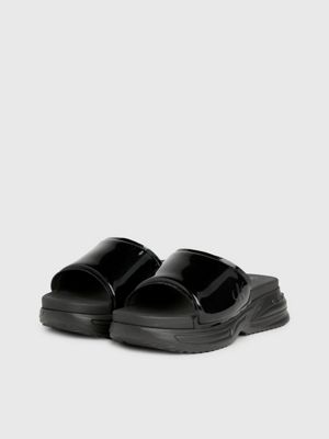 Calvin klein hotsell sliders womens black