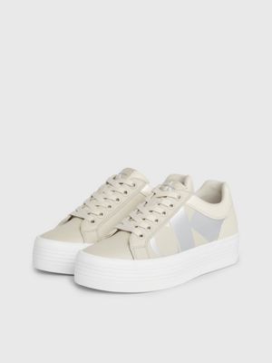 Leather Platform Trainers Calvin Klein® | YW0YW0141402X