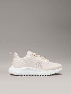 light pink ripstop trainers for women calvin klein jeans