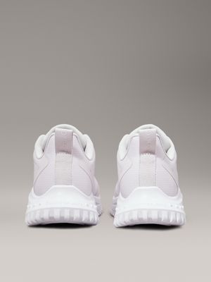 lilac ash/bright white ripstop trainers for women calvin klein jeans