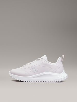 lilac ash/bright white ripstop trainers for women calvin klein jeans