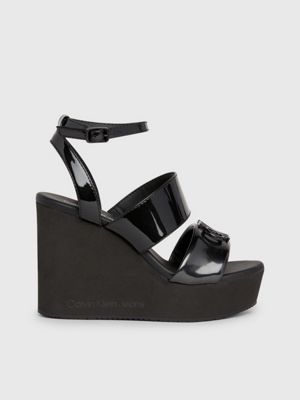 Calvin klein women's wedge hot sale shoes