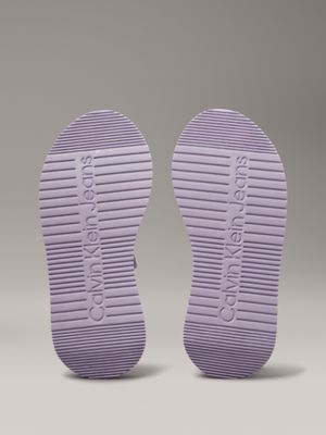 lavender blue/pastel lilac webbing sandals for women calvin klein jeans