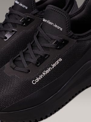 black trainers for women calvin klein jeans