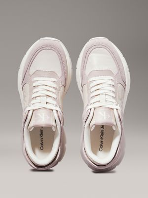 Sneaker con zeppa in pelle da seo ProductKeyword Calvin Klein YW0YW015770HK