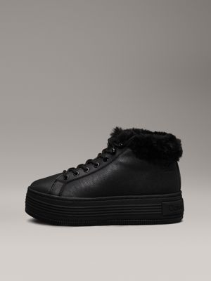 Black winter sneakers online