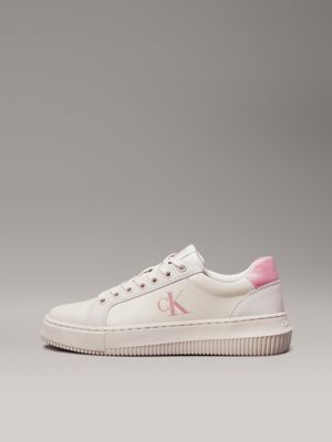 Calvin klein pink trainers discount