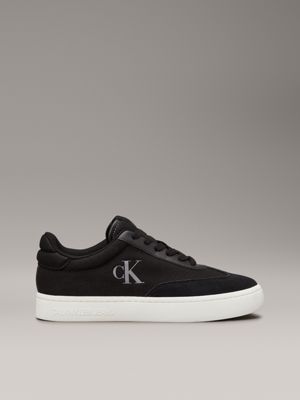 black canvas trainers for women calvin klein jeans