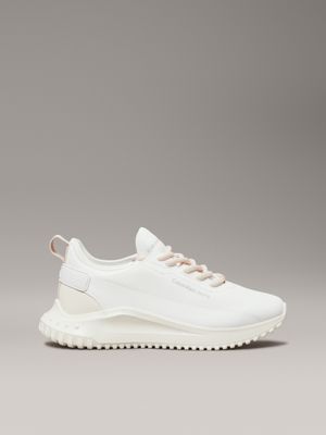 bright white ripstop trainers for women calvin klein jeans