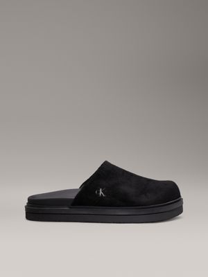 Calvin klein slippers dames zwart on sale