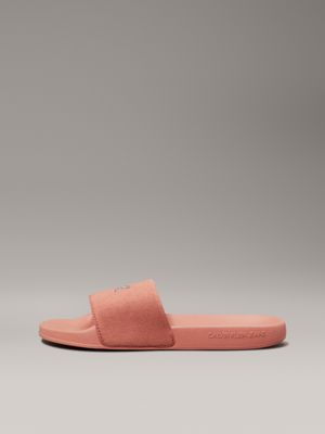 aragon logo sliders for women calvin klein jeans