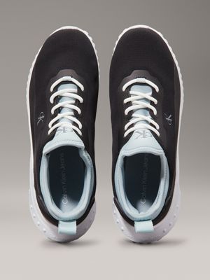 black/cloud blue ripstop trainers for women calvin klein jeans