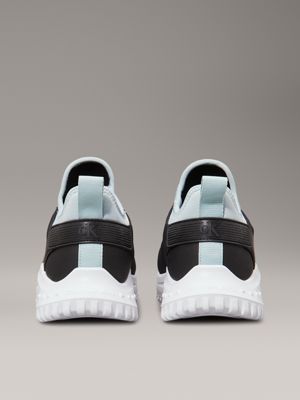 black/cloud blue ripstop trainers for women calvin klein jeans