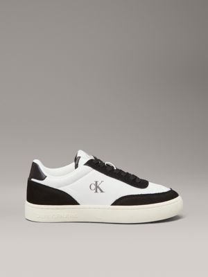 white suede trainers for women calvin klein jeans