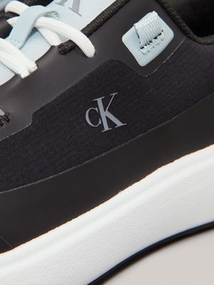 black/cloud blue ripstop trainers for women calvin klein jeans