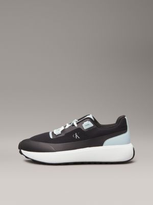 black/cloud blue ripstop trainers for women calvin klein jeans