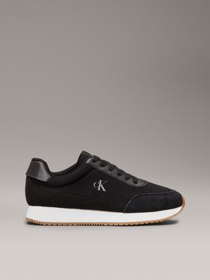 black canvas trainers for women calvin klein jeans