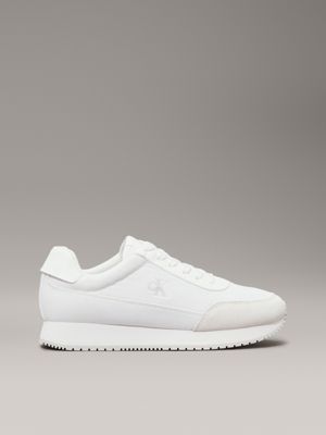 white canvas trainers for women calvin klein jeans